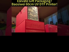 60cm kristal etiket, ambalajın sıcaklığını artırır.