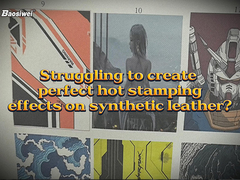 Baosiwei'nin lüks baskı ve sıcak damgalama çözümüyle sentetik deriyi dönüştürün!